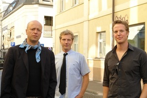 J. Ohman, M. Johnston, M. Ryan. Photograph by A. Masiokaitė