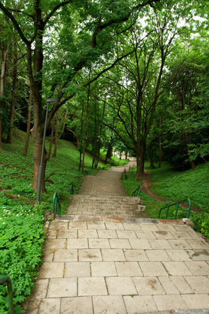 Kaukas Stairs. Photo by Austėja Masiokaitė