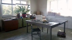 At the A. Liškauskienė's studio