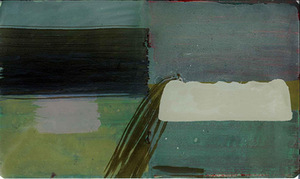 Agnė Liškauskienė. Greenhouse, 20 x 34, oil on cardboard, 2016