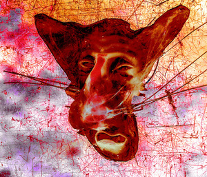 Lapė iš spektaklio „Šančių lapė pasikorė“, 2013