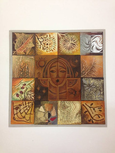 Rasa Rakauskienė. Dekoratyvinė plokštė „Akimirkos“