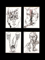 Rimvydas Mulevičius. „Baibokai“, piešiniai