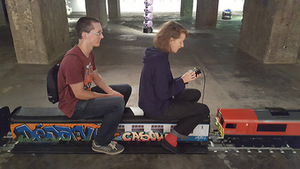 Josephine Pryde traukinukas „The New Media Express“, 2014