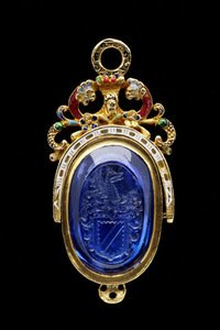 Tomo Knyveto antspaudas, 1580 m. Viktorijos ir Alberto muziejus, Didžioji Britanija