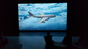 Cécile B. Evans, fragments of the installation What the Heart Wants, 2016