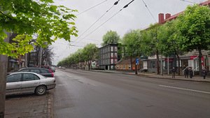 Administracinio pastato Savanorių pr. 239 projektinių pasiūlymų vizualizacija