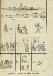 V. Smakauskas, „Trakų salos pilies freskos kopijos“, 1822 m., „Athenaeum“ 1841 m.