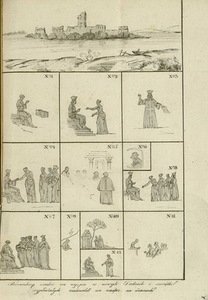 V. Smakauskas, „Trakų salos pilies freskos kopijos“, 1822 m., „Athenaeum“ 1841 m. V. Smakauskas, „Trakų salos pilies freskos kopijos“, 1822 m., „Athenaeum“ 1841 m.