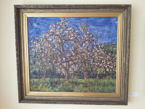 V. Eidukevičius. Blossoming apple trees. 1935. Astijus Krauleidis-Vermontas