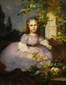 M. E. Andriolis. "Juzefa Liubič-Zaleskytė", 1862 m., National M. K. Čiurlionis Museum, Kaunas.