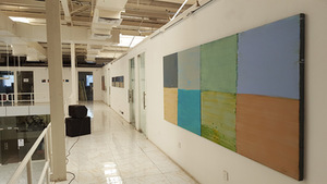 Exhibition fragment from the residence in Abu Dhabi