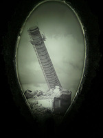 Estų stiklininkės Sofi Aršas darbas Jervakandyje, parodoje „Akimirka“