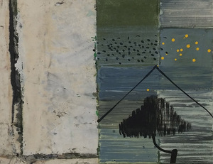 Agnė Liškauskienė. Horizontal patches. Wild apple tree, 60 x 75, oil on canvas, 2008-2016