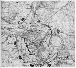 1903. Kaunas fortress plan. Photo. from www.9fortomuziejus.lt 1903. Kaunas fortress plan. Photo. from www.9fortomuziejus.lt