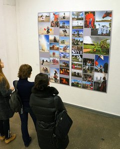 R. Požerskis. „Žemaitija – Nevada 2016“ parodoje „Geriausias 2016 metų kūrinys“ Kauno paveikslų galerijoje