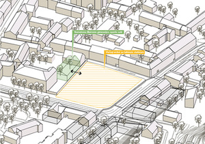 Steigiamojo Seimo aikštės schema. Vystymo pasiūlymai
