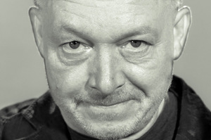 Theatre artist Algirdas Mikutis. Photo by Imantas Precas