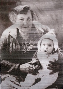 “On Grandmother’s Hands”, photo-textile, 97x70 cm, 2012 “On Grandmother’s Hands”, photo-textile, 97x70 cm, 2012