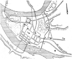 Kauno miesto antroji gynybinė siena. A. Raulinaitis.