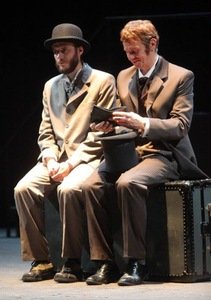 A. Sužiedelis spektaklyje „Raštininkas Bartlbis“ (Valstybinis jaunimo teatras). Dainiaus Labučio nuotr.