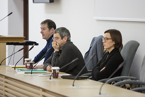 Open discussion "Kaunas - European Capital of Culture", Vytautas Magnus University. Photo by Vytautas Magnus University, Art Faculty Open discussion "Kaunas - European Capital of Culture", Vytautas Magnus University. Photo by Vytautas Magnus University, Art Faculty