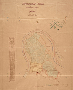 Aukštosios Panemunės planas, 1933 m. LCVA, f. 379, ap.2, b. 2615