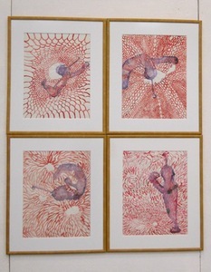 Works by Aušra Barzdukaitė-Vaitkūnienė. Author's photo