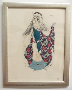 Leon Bakst. Costume sketch. 1922