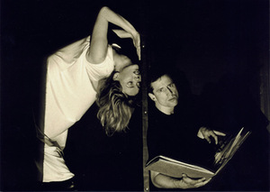 D. Michelevičiūtė – Motina-Mokytoja spektaklyje „P.S. Byla O.K.“ (rež. Oskaras Koršunovas, LVADT). Asm. archyvo nuotr.