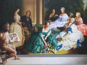 Arvydas Brazdžiūnas-Dusė. Diptikas: I dalis „Damos“, 2009.