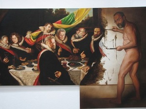 Arvydas Brazdžiūnas-Dusė. Diptikas: II dalis „Karininkų puota“,  2007.