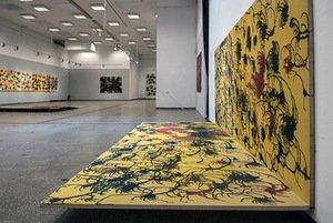 Fragments of E. Varkulevičius-Varkalis' exhibition. Rymantas Penkauskas' photo.