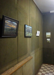 P. Lincevičius' exhibition-project Land at the Vincas Mykolaitis-Putinas Memorial Museum. Author's photograph.