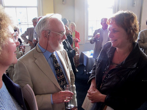 English composer and pianist John McCabe and Zita Bružaitė