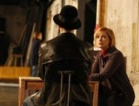 Scene from the performance LOCUSTS. KSDT, 2009.