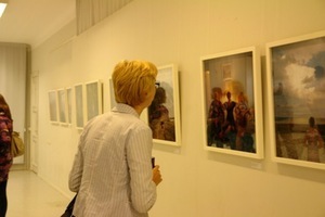 Visitors of the exhibition