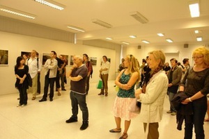 Visitors of the exhibition