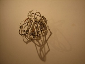 Fragments of works from solo exhibitions of Aldona Keturakienė of last decade. Archive of Meno Parkas, photographer Airida Rekštytė.