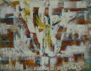 A. Galdikas. 'Abstraction' (1960). Photo from Kunstkamera.lt