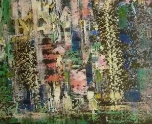 A. Galdikas. 'Composition' (1969). Photo from Kunstkamera.lt