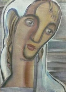 A.Galdikas. „Nuotaka“ (1930). Kunstkamera.lt nuotr