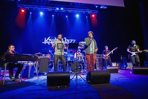 Grupė „Radiostatik“. Augusto Didžgalvio nuotr.