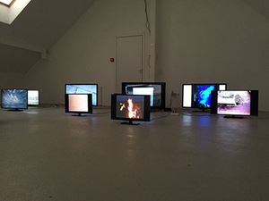 Fragment of A. Žalpys exhibition "Stories. The Man. (Biography Never Written)." Photo by A. Žalpys