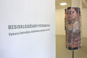 Parodos „Besiskleidžianti fotografija“ fragmentas. Galerijos „Meno parkas“ archyvo nuotr.