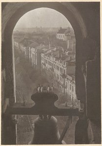 J. Bulhak. Vilnius panorama from the bell tower. National M. K. Čiurlionis Art Museum archive
