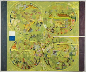 Kęstutis Zapkus. „Pirmyn-atgal su nukrypimais“. Dr., al., akrilas, 2013 m.