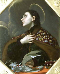 Carlo Dolci, Saint Casimir, 17th century. Piti Palace, Florence, Italy