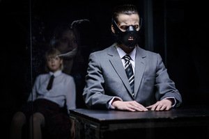 Spektaklio „Klamo karas“ fragmentas. L.Vansevičienės nuotr.