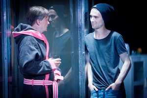 The fragment from performance "Clara's Relationships". Donatas Stankevičius photo The fragment from performance "Clara's Relationships". Donatas Stankevičius photo